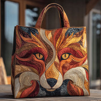 Sac Cabas Matelassé Renard de Braise