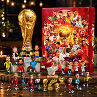 Calendrier de l'Avent Football – Boîte à 24 portes