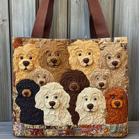 Sac Cabas Matelassé Chien au Nid Douillet
